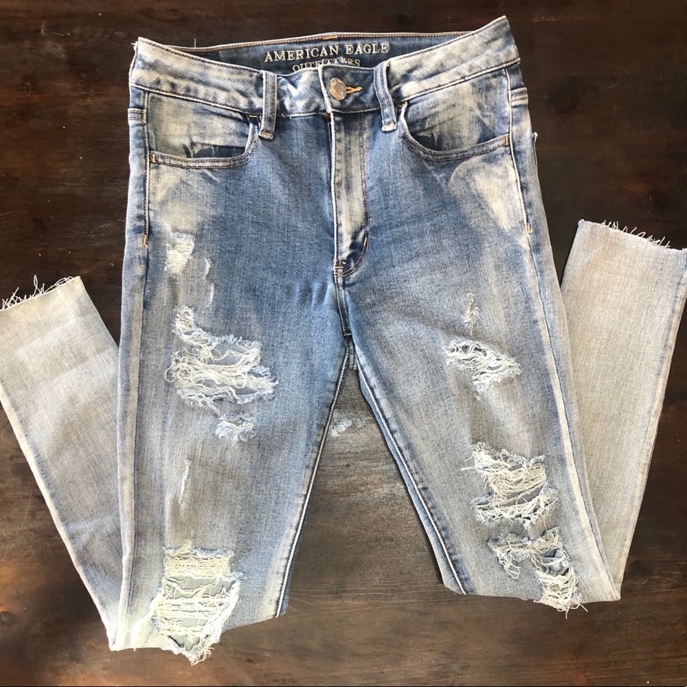 American eagle skinny jean, high rise